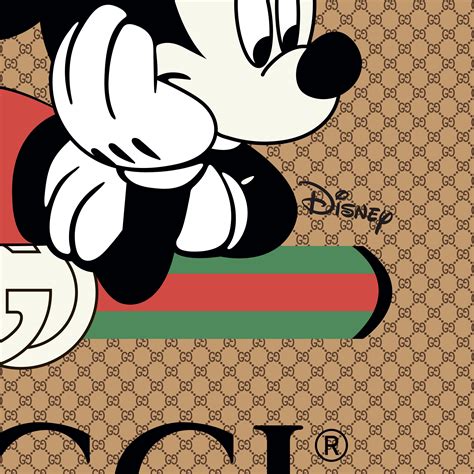 gucci mickey mouse print.